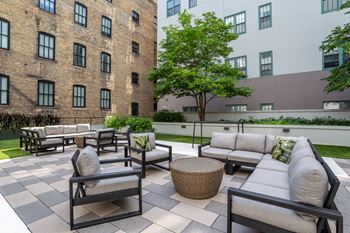 Plenty of patio seating to enjoy